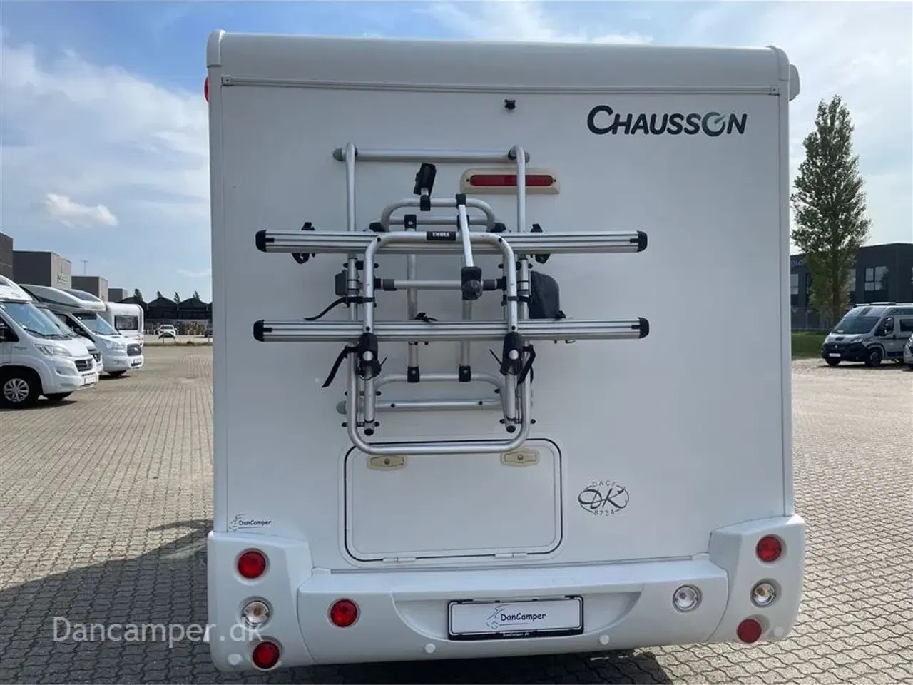 Billede 2 - 2016 - Chausson Flash 515   Anvisningsbil! Ultra kort og handy, 155 HK, 2,3 L motor, Truma monocontrol, Elcykelstativ