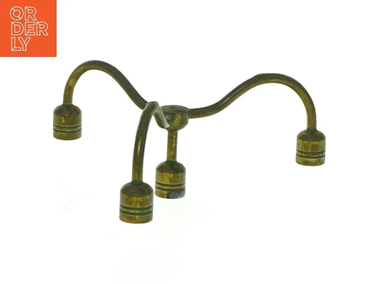 Billede 2 - Vintage messing lysestage (str. 13 x 4,5 cm)