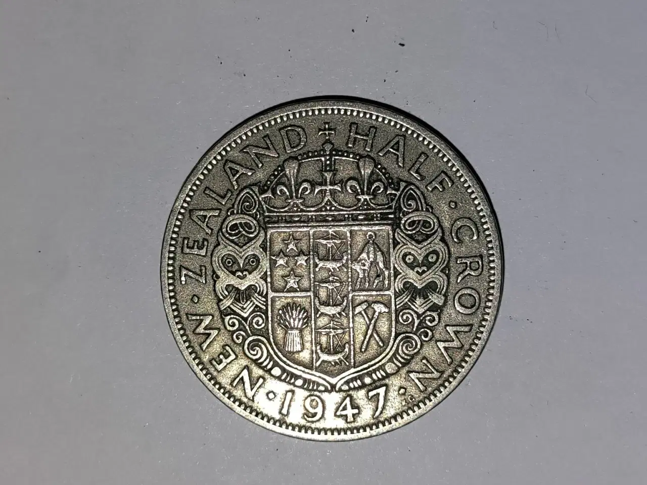 Billede 1 - Half Crown New Zealand 1947