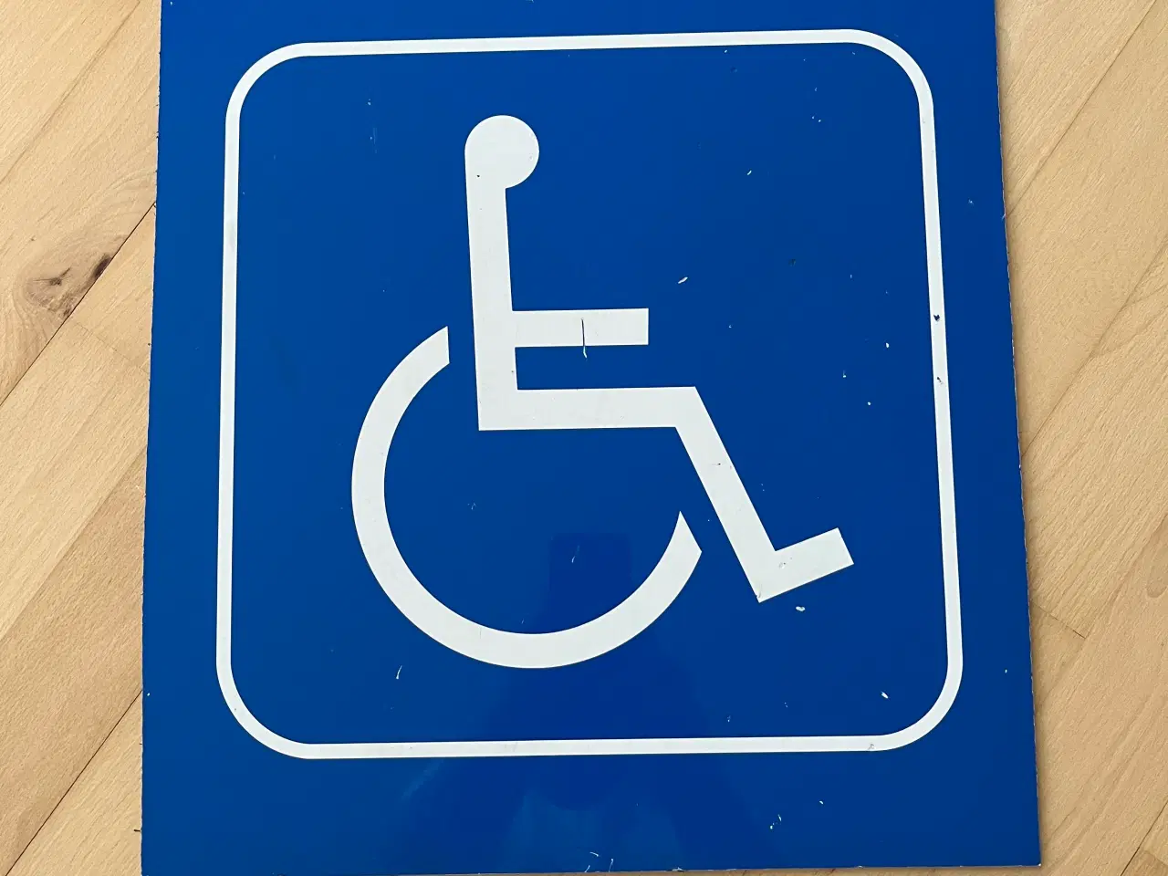 Billede 1 - Handicap skilt