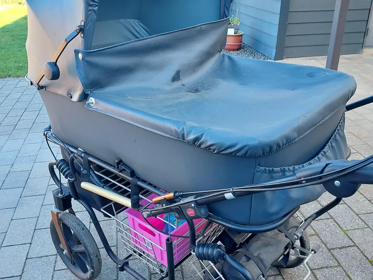 Billede 3 - Motoriseret tvilling barnevogn 