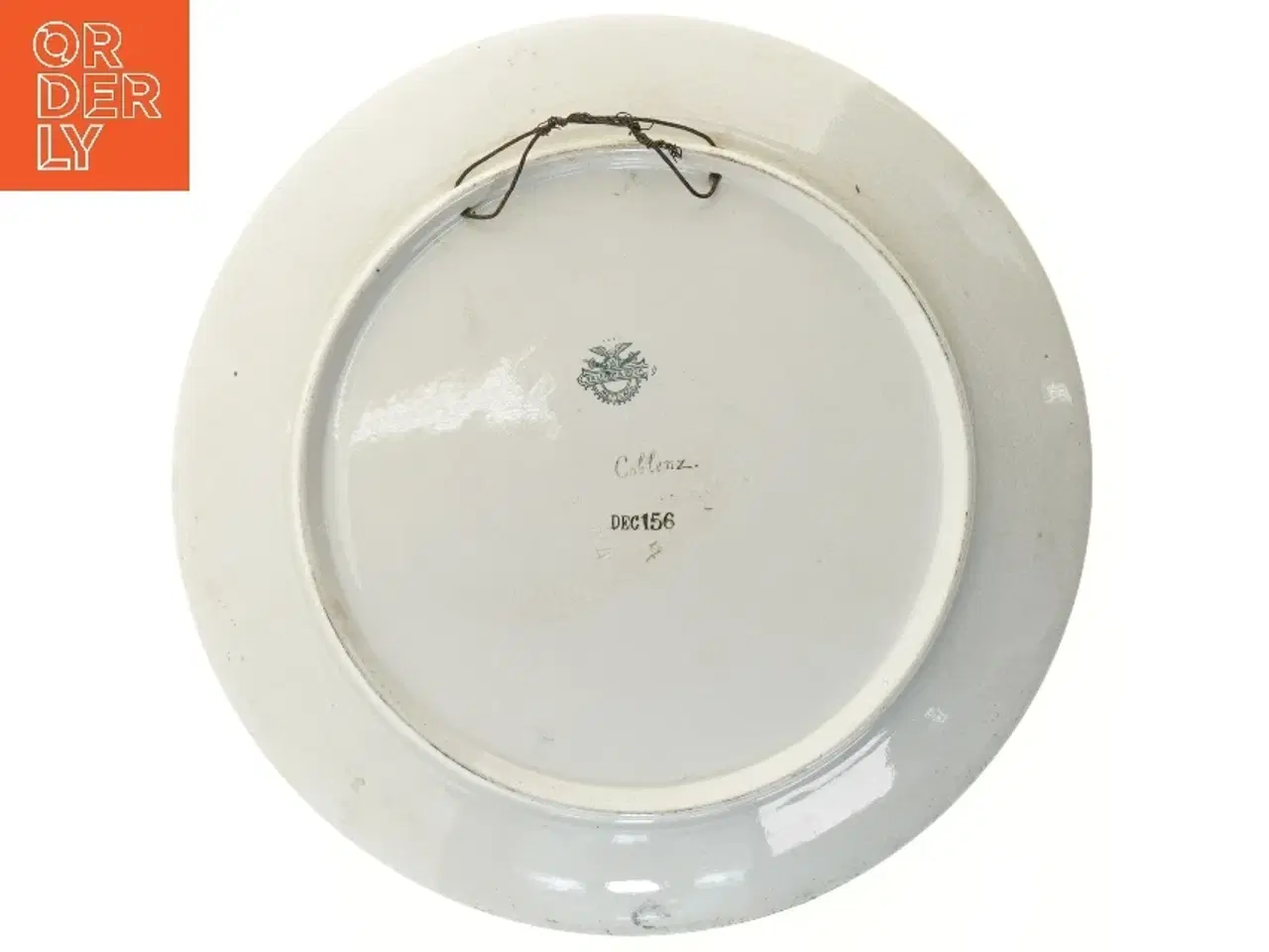 Billede 2 - Dekorativ porcelænstallerken med bymotiv fra Villeroy & Boch (str. Ø 35,5 cm)