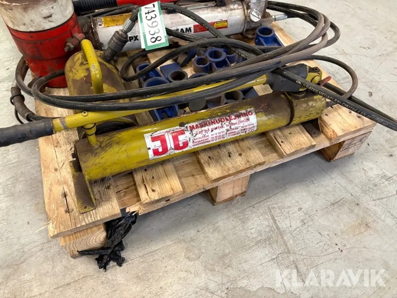 Billede 8 - Assorterede hydraulik dele - 1 palle