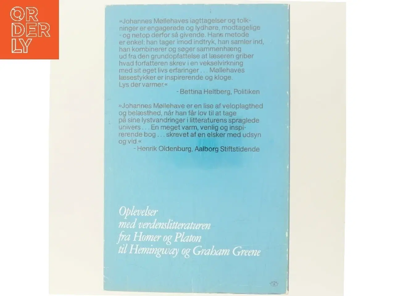 Billede 3 - Læsehest med gåseøjne af Johannes Møllehave (Bog)