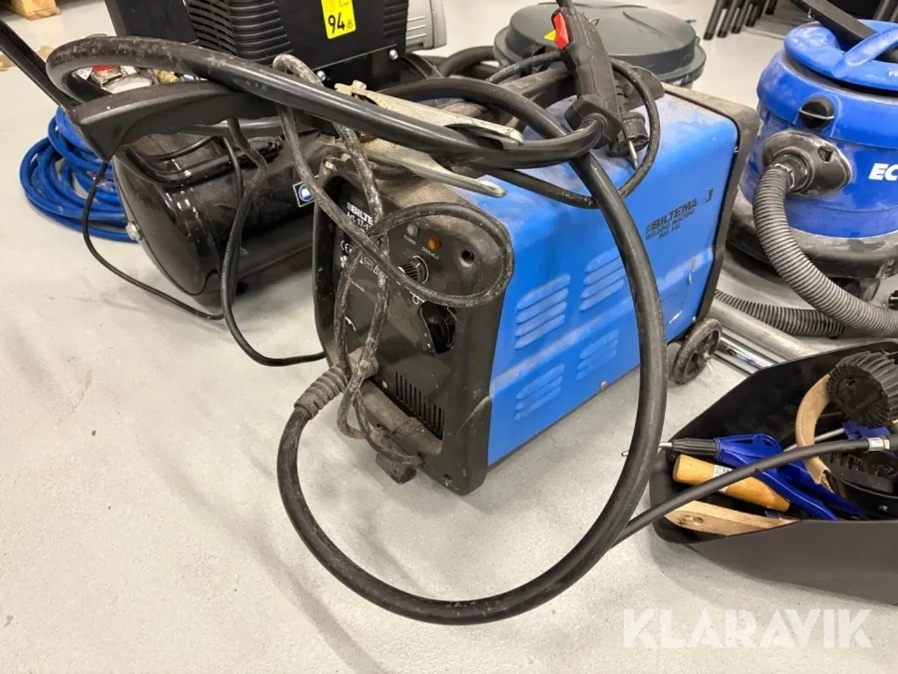 Billede 3 - Støvsugere, svejser og kompressor - 4 dele