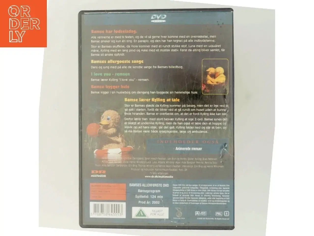 Billede 3 - Bamses billedbog med Søren Hauch-Fausbøll (DVD)