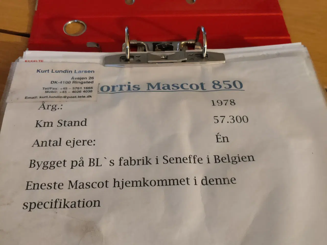 Billede 12 - Morris Mascot Special 2 Ejer