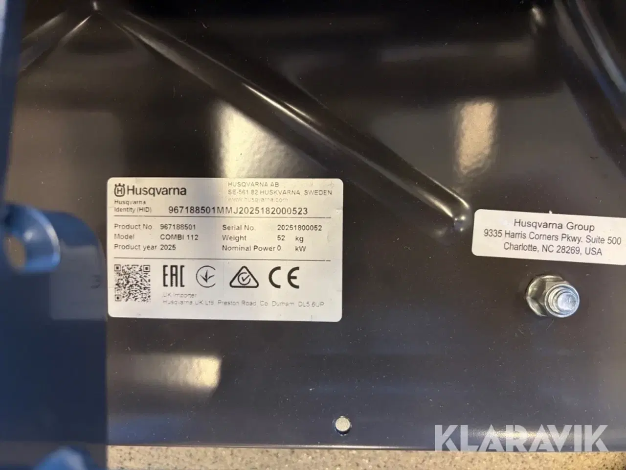 Billede 8 - Klippebord Husquarna Combi 112