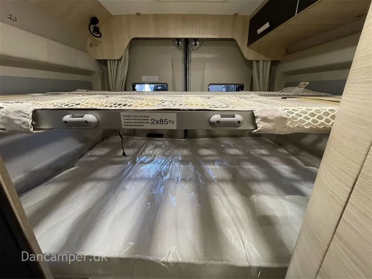 Billede 22 - 2024 - Chausson V594 Max   Flot nyt design - 5 sovepladser - van med to dobbeltsenge på tværs i køjesystem. 2,2, L motor , 140 HK, articpakke, solcelle og markise m.m.