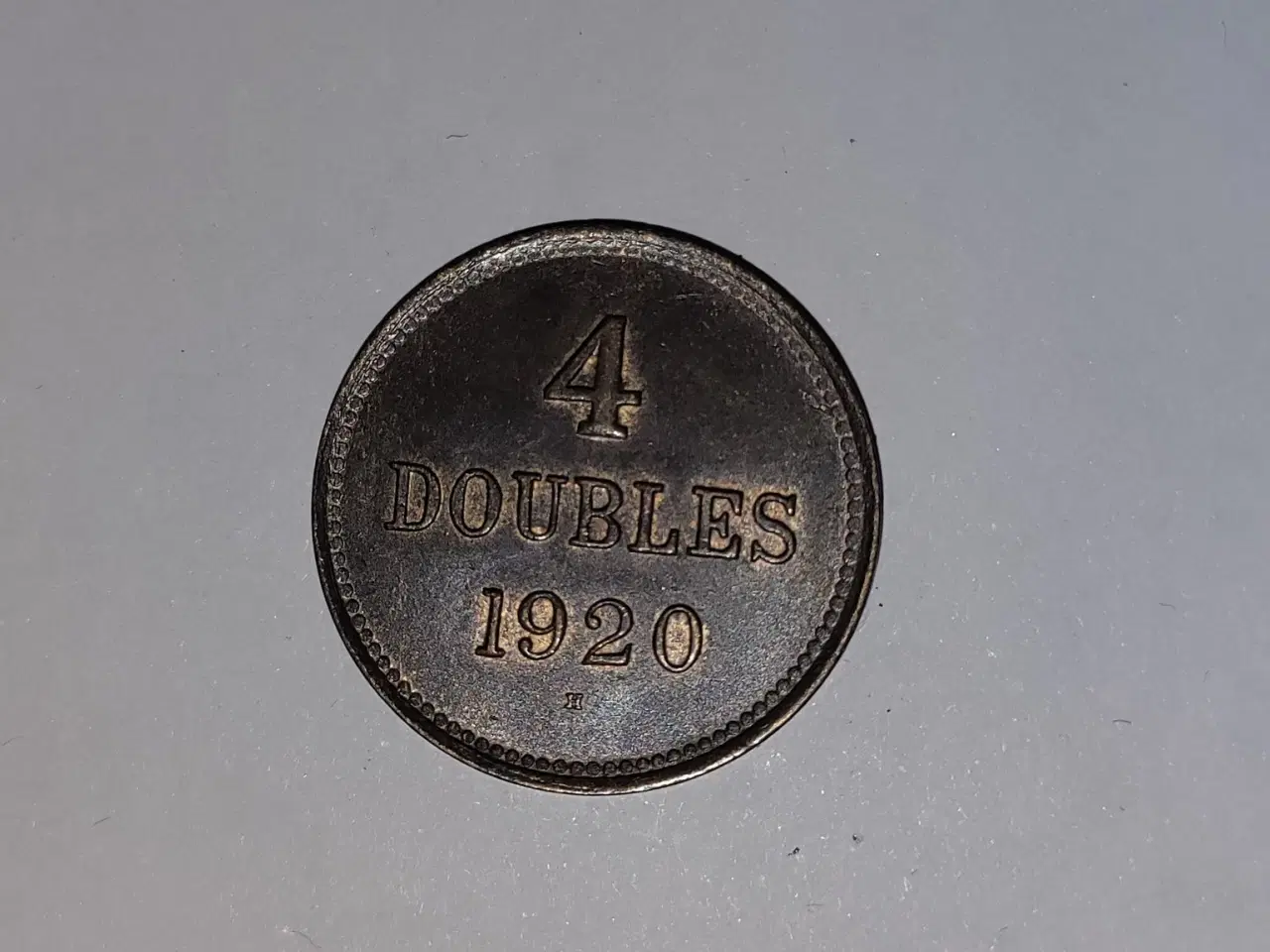 Billede 1 - 4 Doubles Guernsey 1920