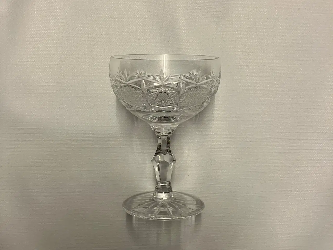 Billede 1 - Champagne glas Tjekkisk Krystal