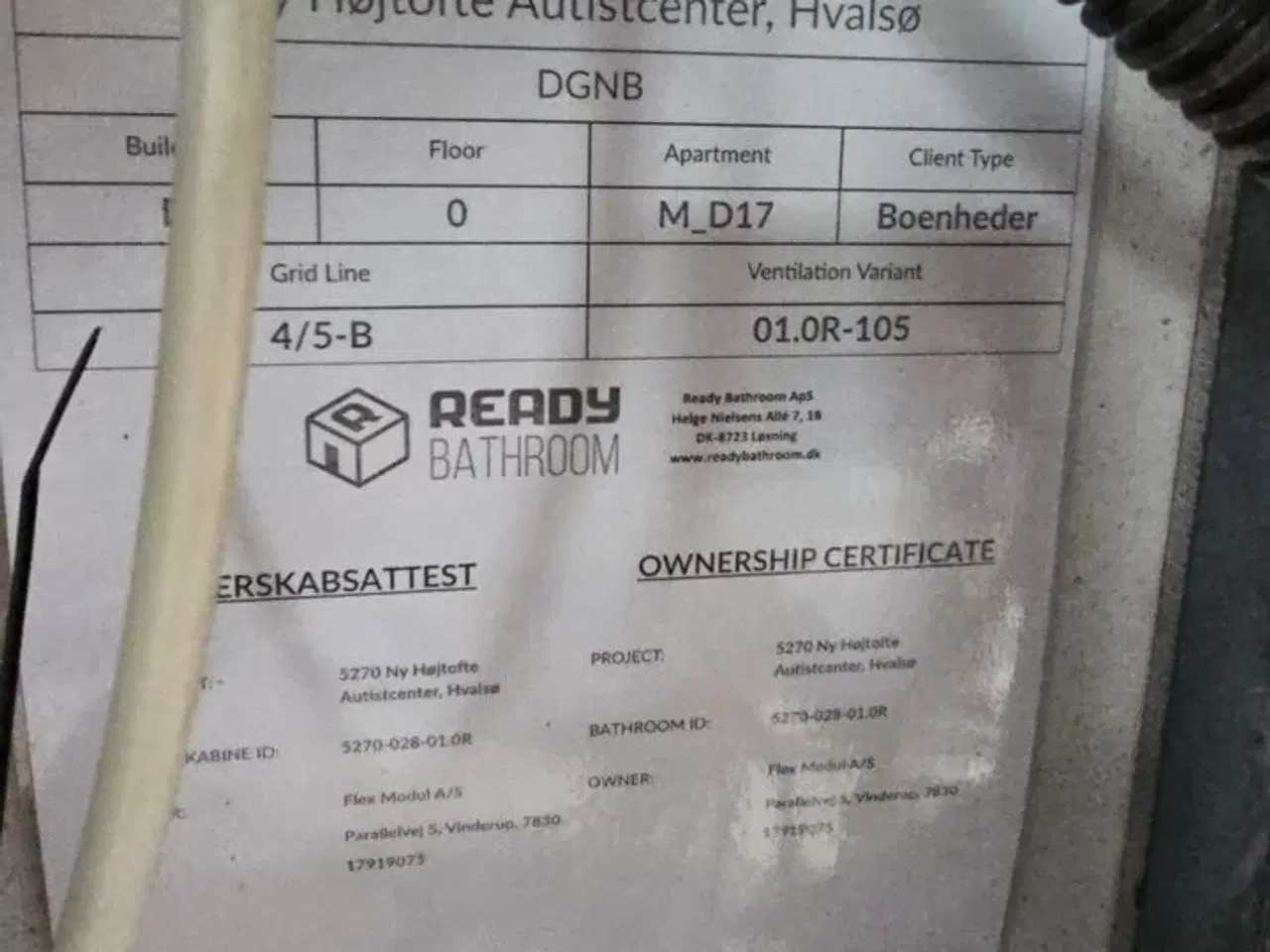 Billede 2 - Færdigproduceret badekabine - Ready bathroom 2278x2180