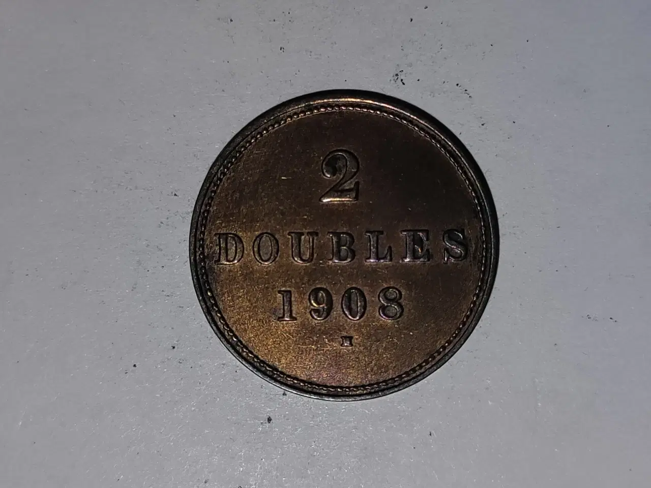 Billede 1 - 2 Doubles Guernsey 1908