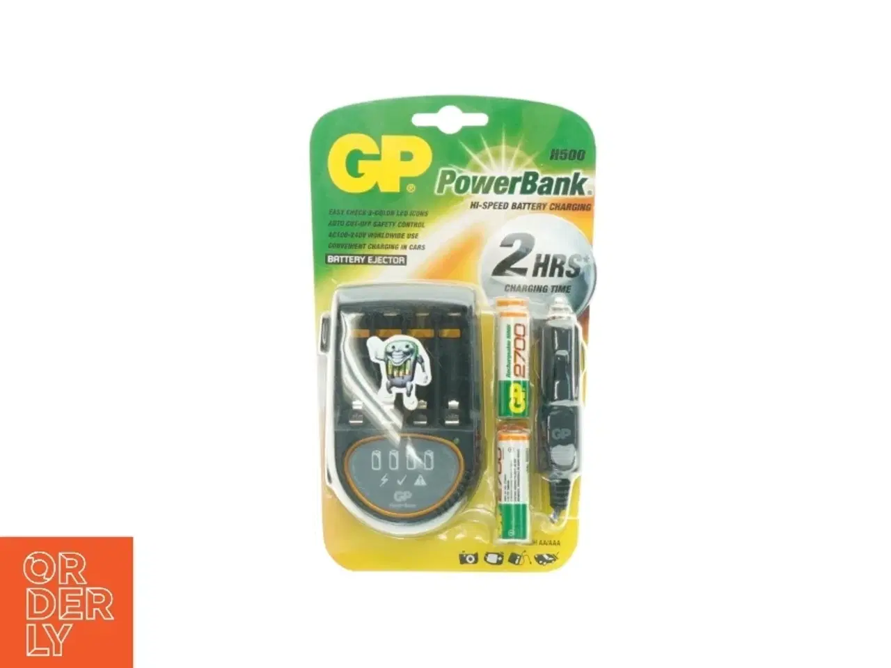 Billede 1 - Genopladelig Powerbank fra GP Batteries (str. 24 x 15 cm)