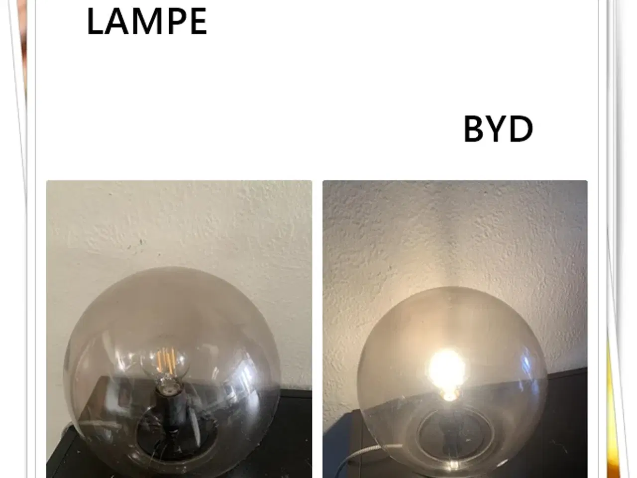 Billede 1 - lampe