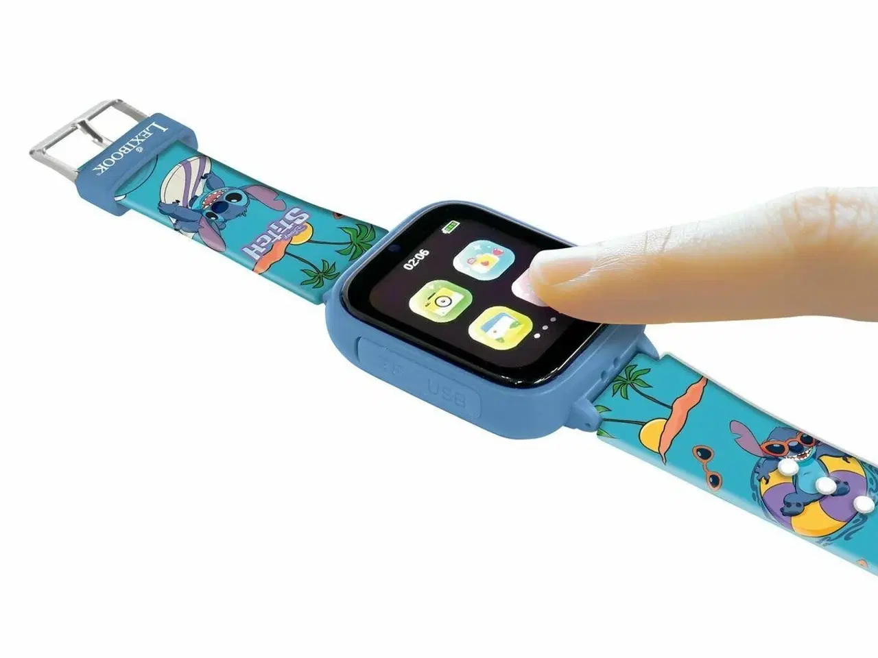 Billede 3 - Smartwatch til børn Lexibook - Stitch, blå