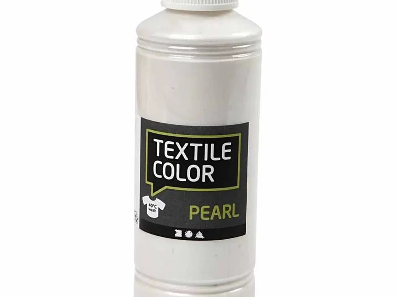 Billede 1 - Textile Color Perlemor Base 250ml - Metallic Effekt