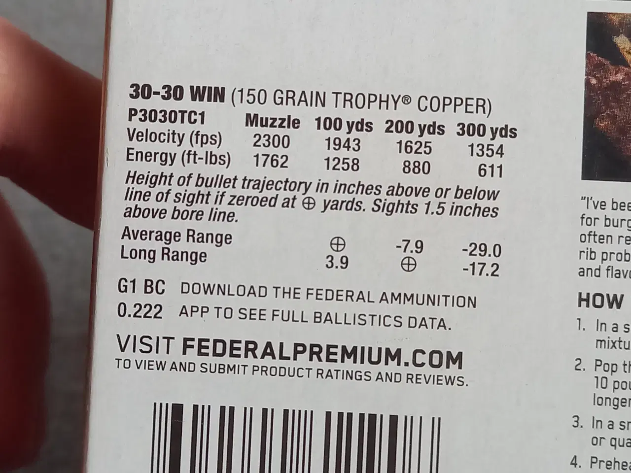 Billede 1 - 30-30 blyfri