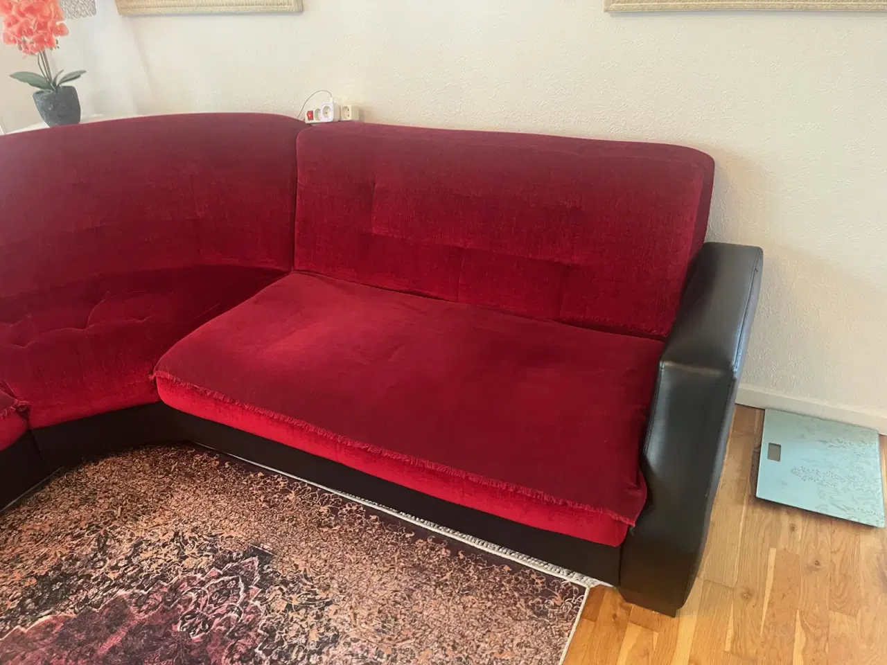 Billede 4 - Hjørnesofa med udtræk til sovesofa 