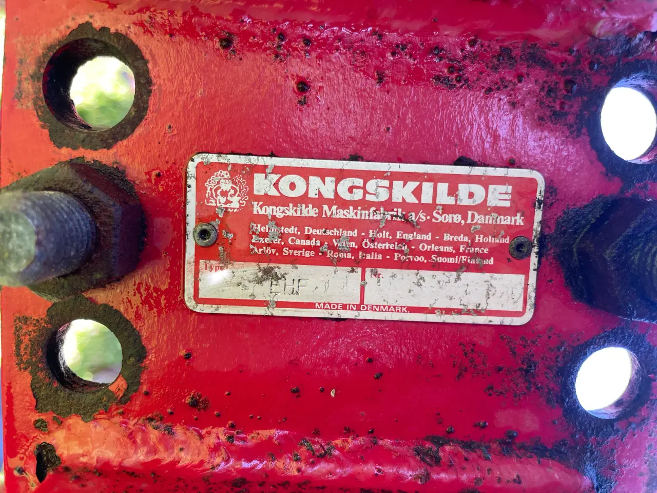 Billede 7 - 5 rækker Kongskilde Vibro Crop radrenser.