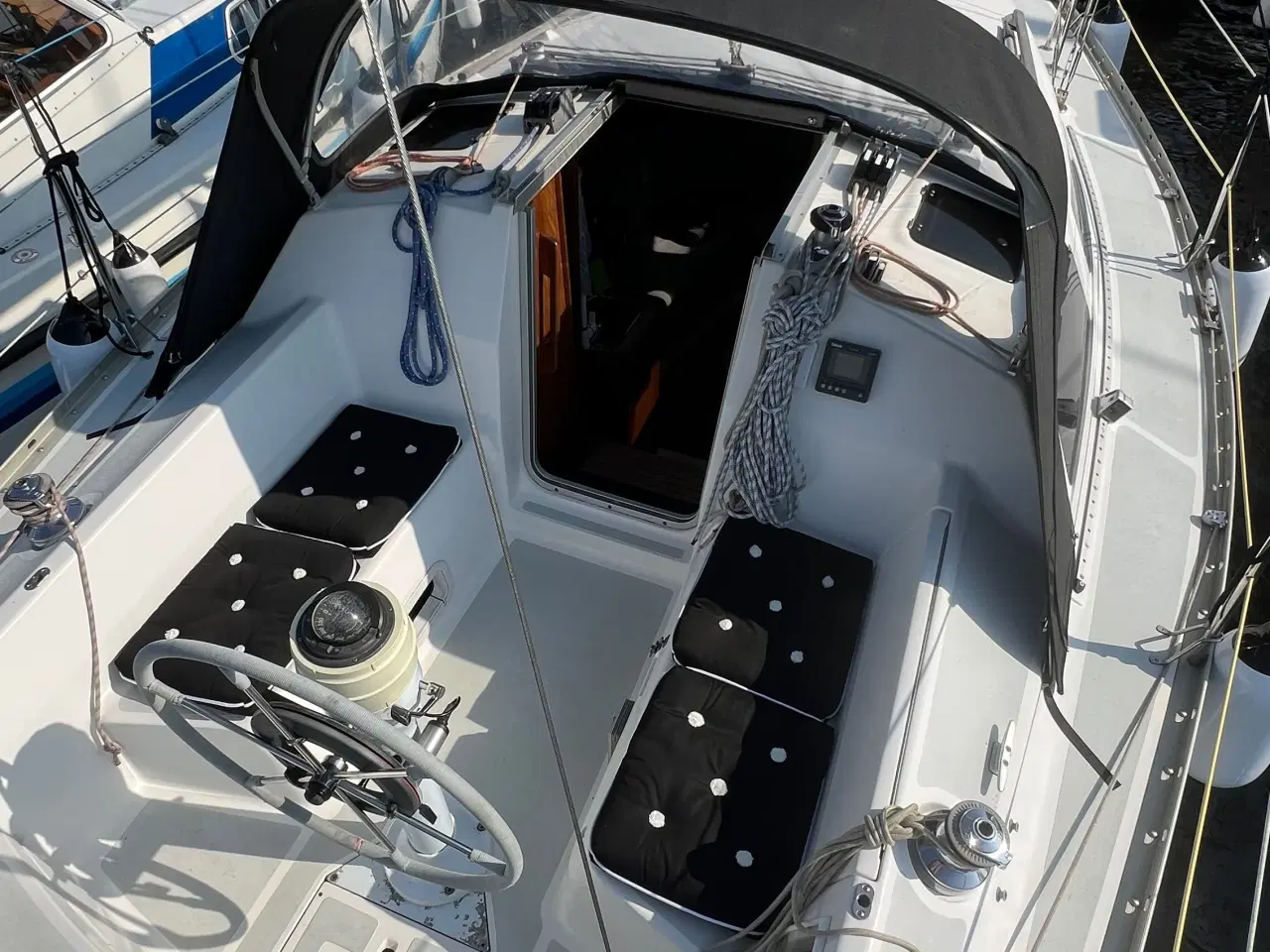 Billede 3 - HUNTER 28 - Tall Rig fra 1993