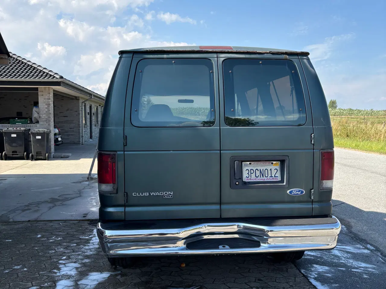 Billede 3 - Amerikaner bil Ford club wagon 10 prs bus 