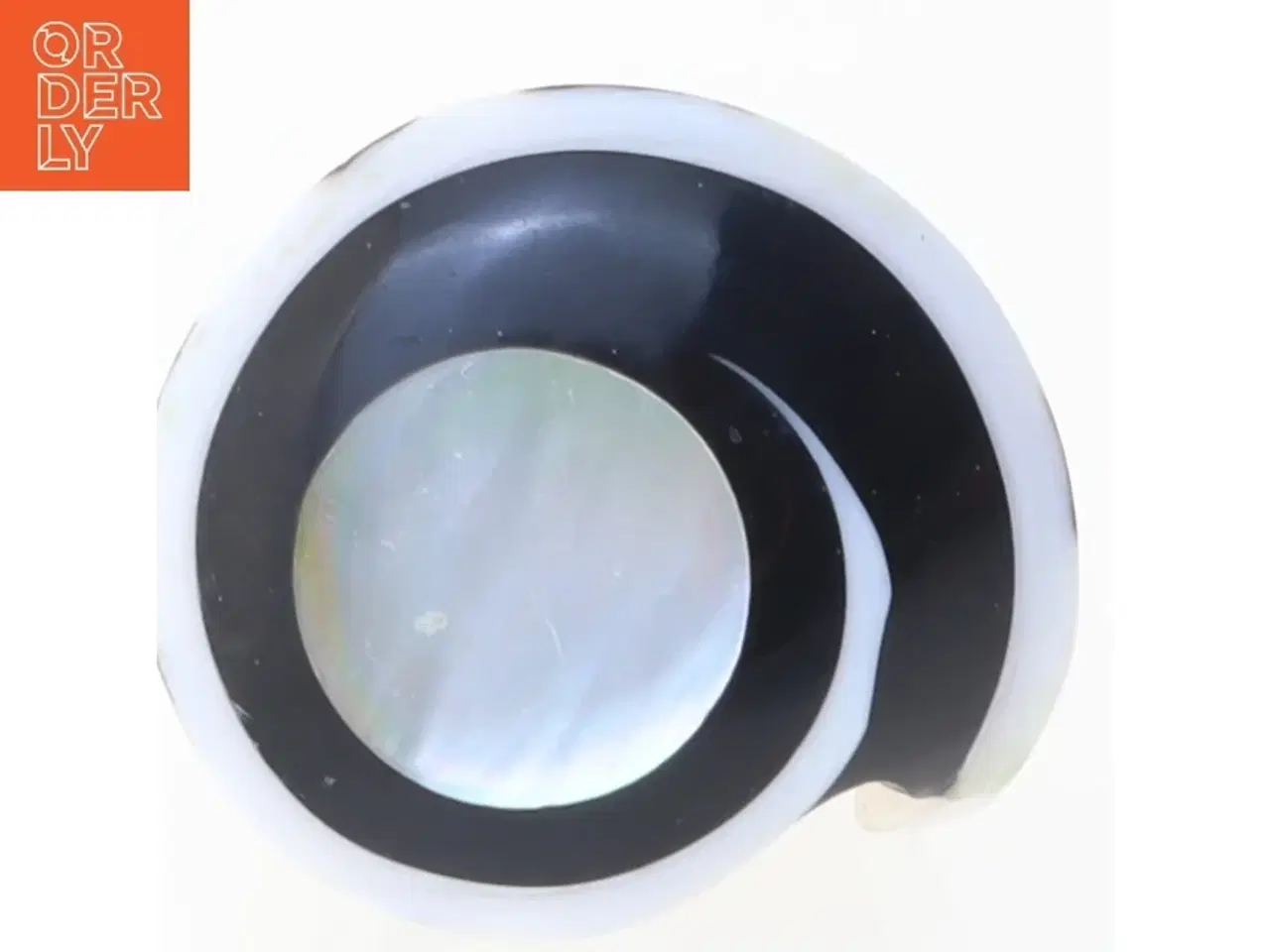 Billede 1 - Dekorativ keramikring (str. 56 mm)