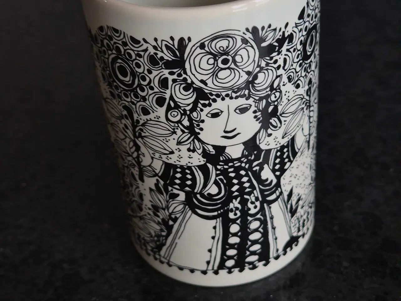 Billede 1 - Wiinblad vase