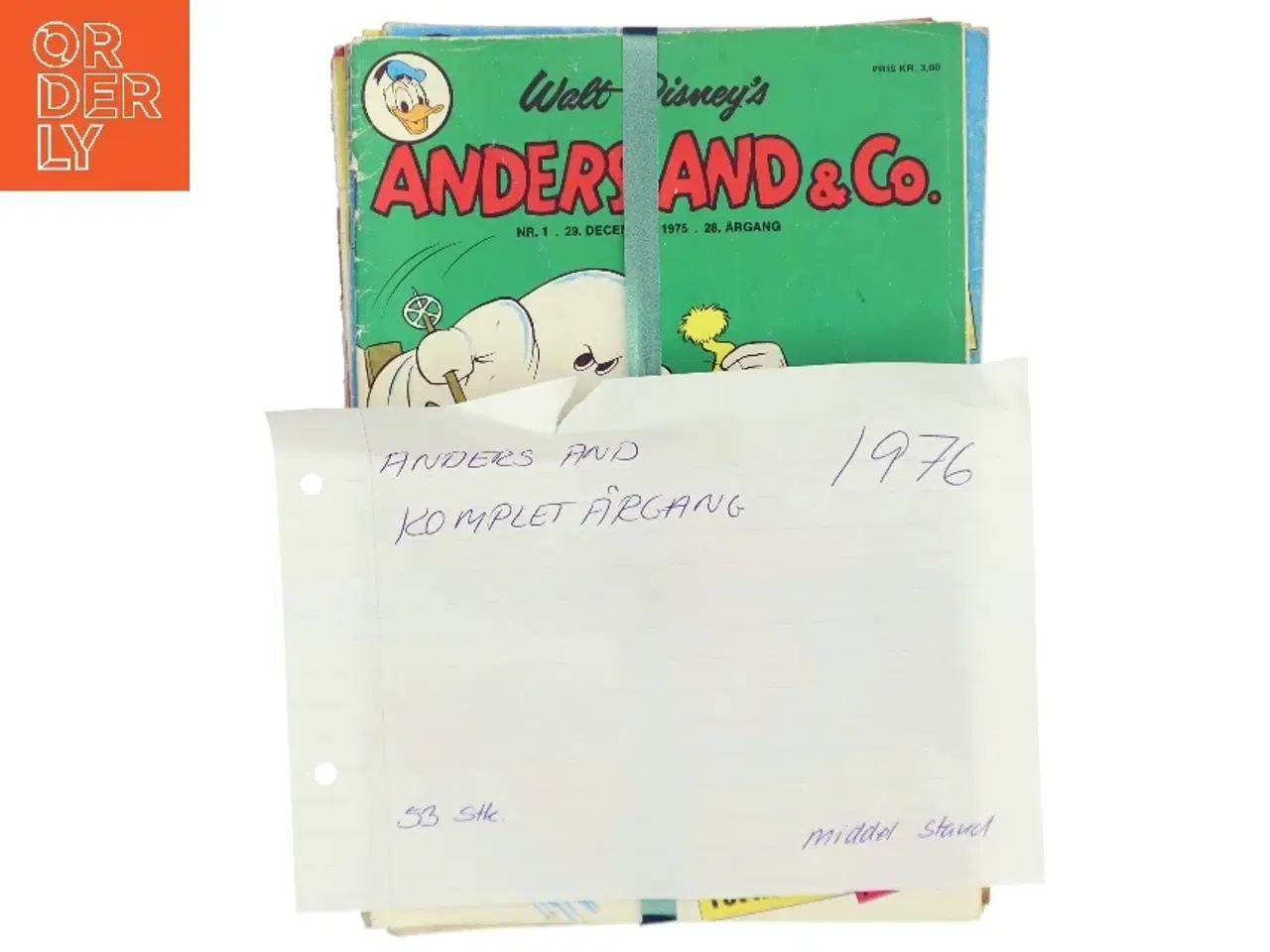 Billede 1 - Anders And & Co. - Komplet årgang 1976 (Bog)