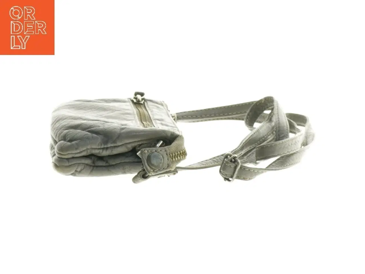 Billede 3 - Læder skuldertaske (str. 18 x 11 cm)