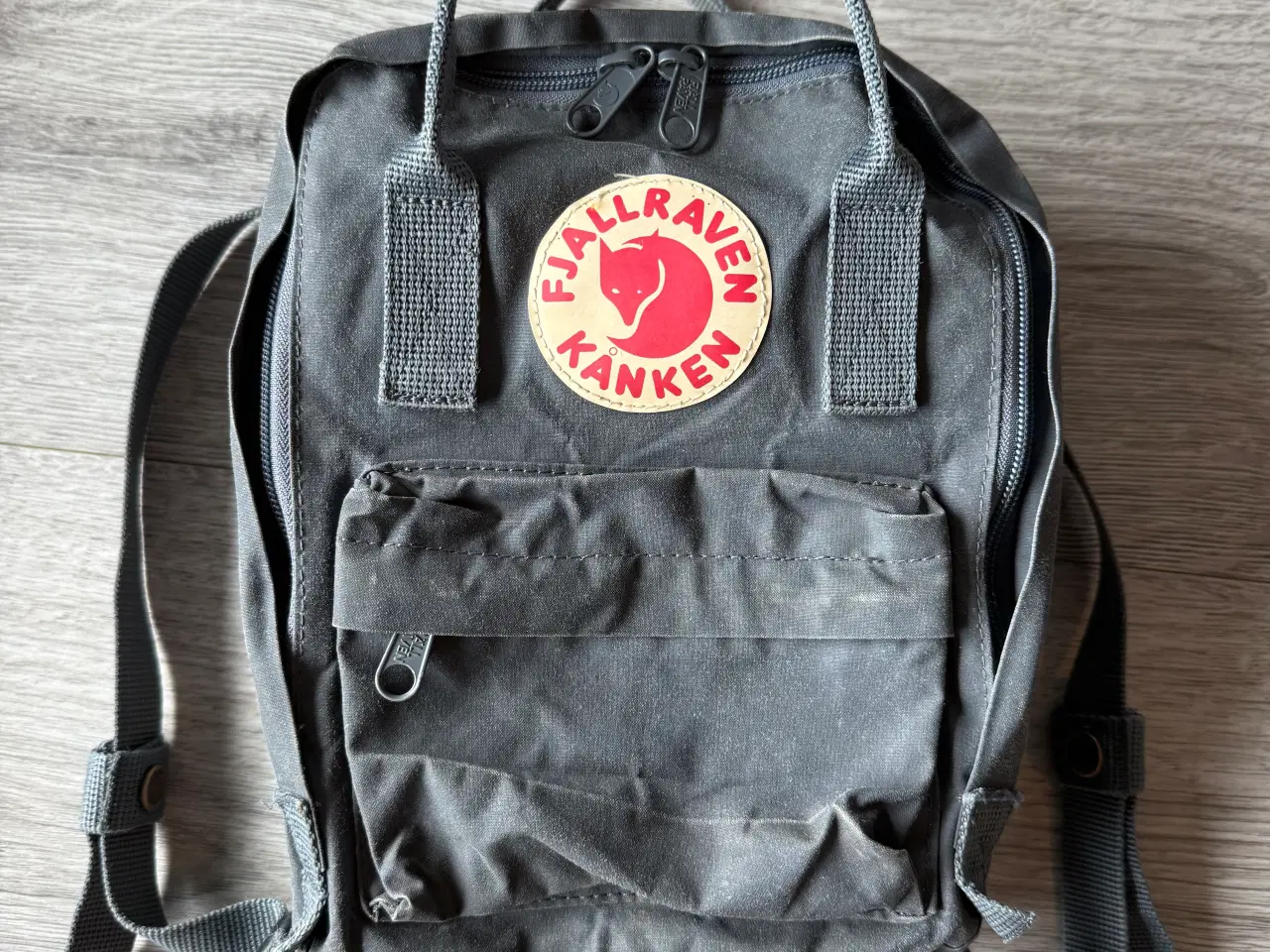 Billede 3 - Fin Army grøn Fjallraven mini rygsæk