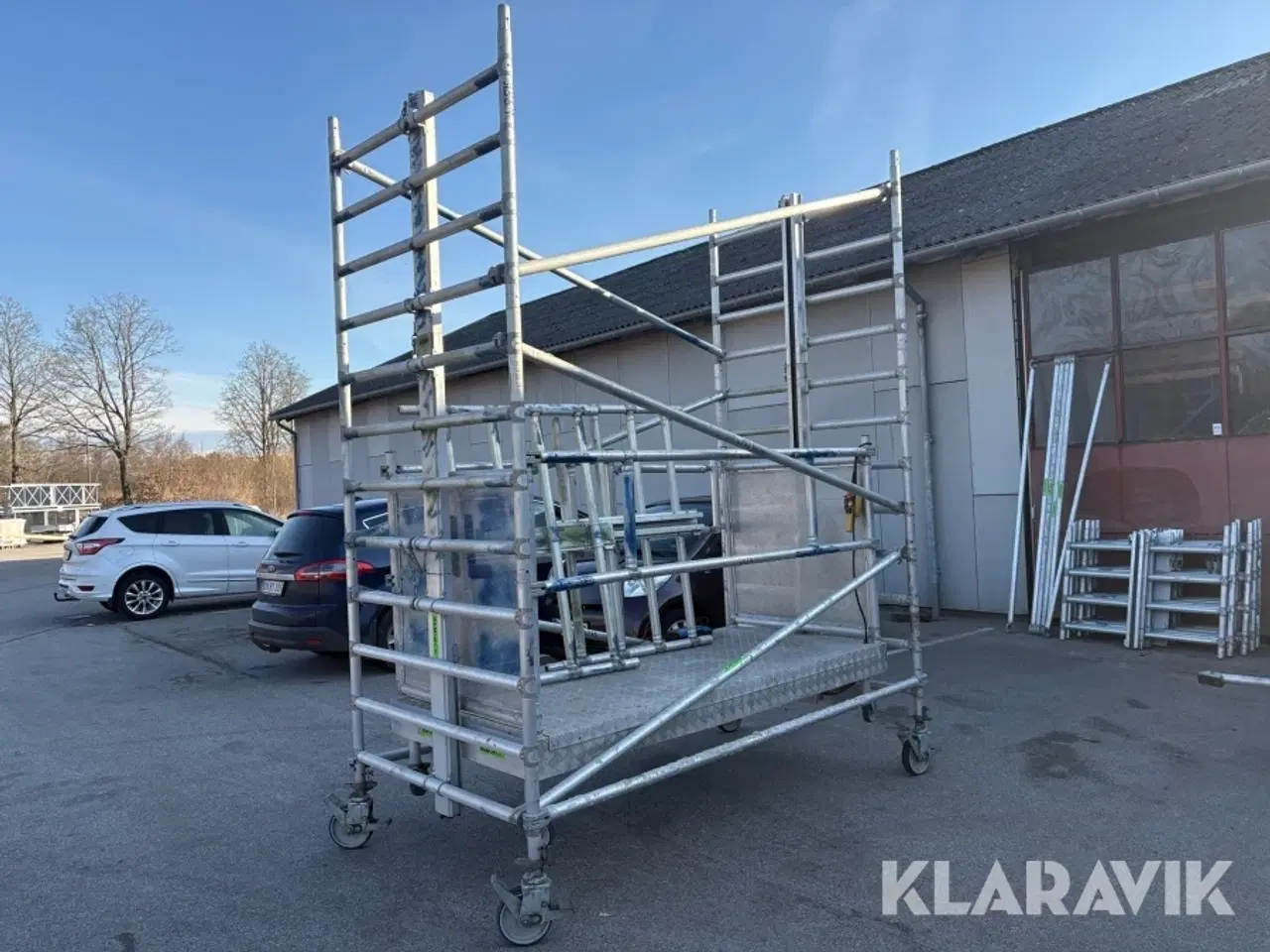 Billede 1 - Elektrisk stillads Lock Hard Mobile acces platform