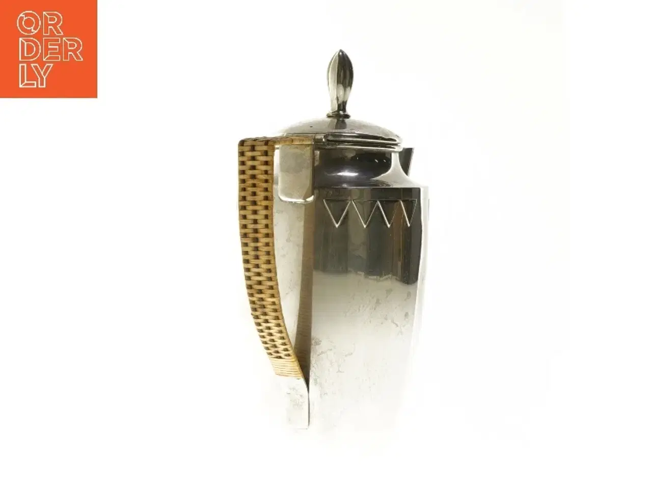 Billede 3 - Kande af forsølvet/rustfrit stål/sølvplet (str. 20 cm)