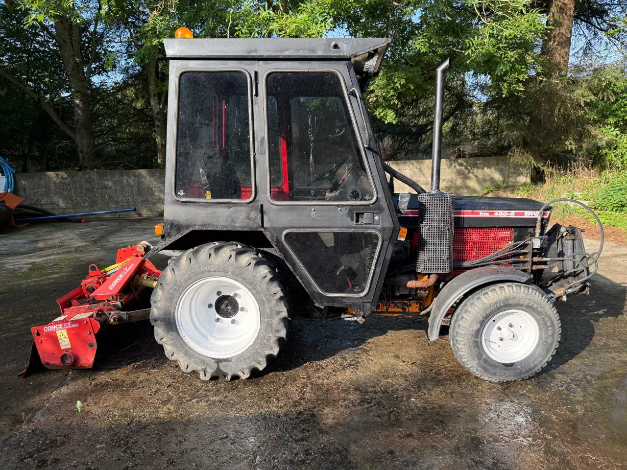 Billede 2 - Mini traktor med fræser