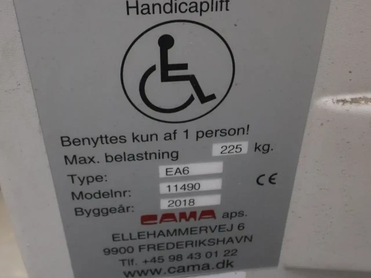 Billede 3 - Trappelift Cama 225kg.