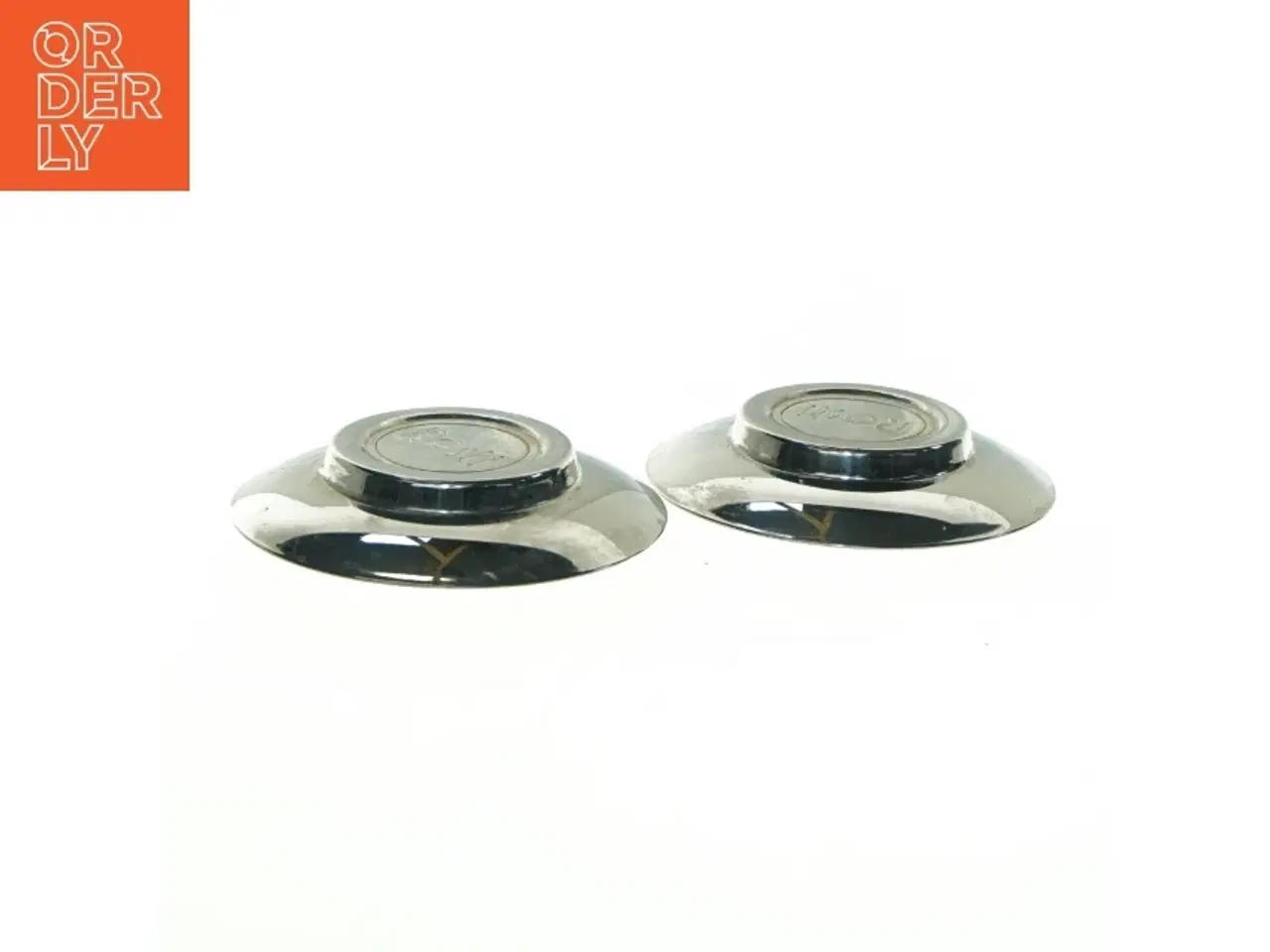 Billede 3 - Krom lysestager fra Rosti (str. Diameter 11 cm)