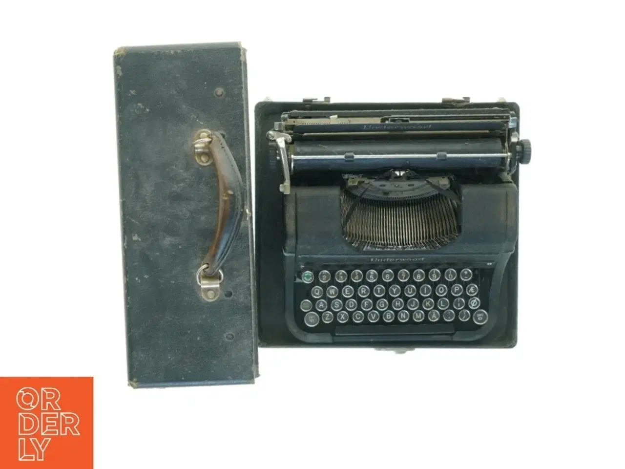 Billede 2 - Vintage Underwood skrivemaskine med etui fra Underwood (str. 33 x 14 cm)