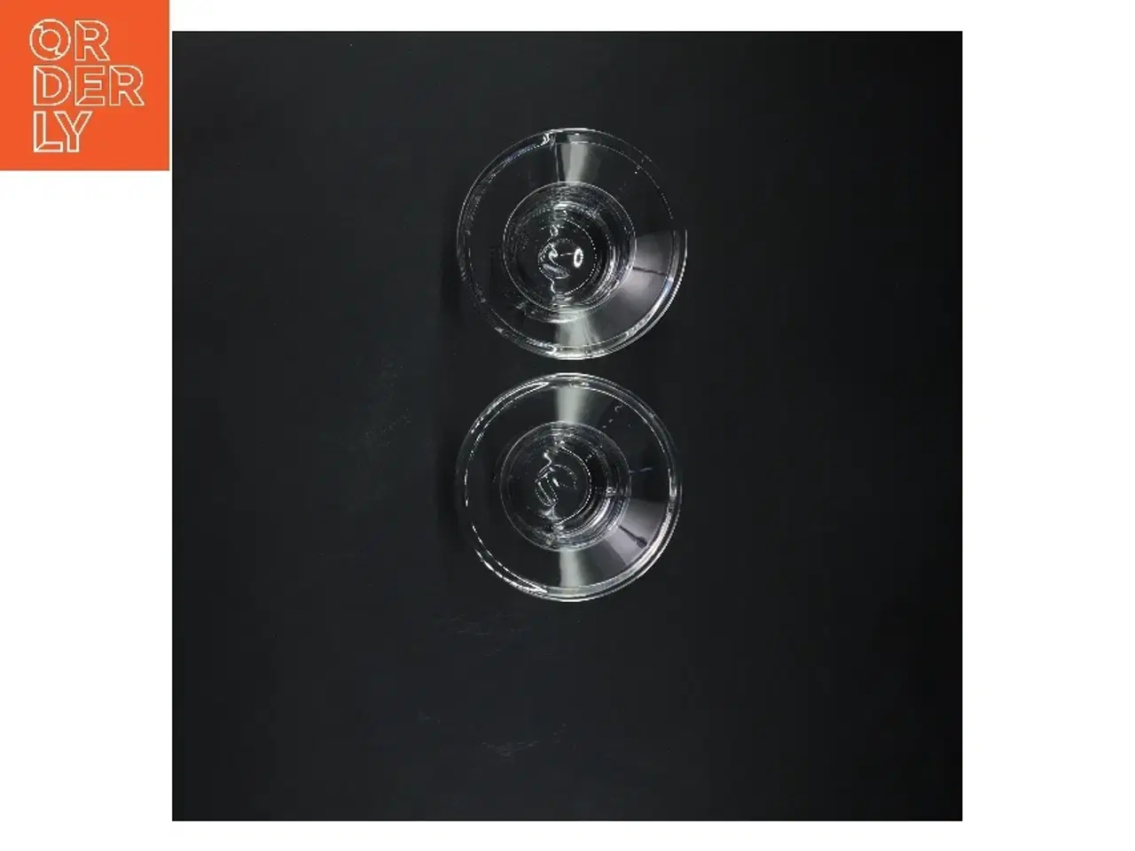 Billede 3 - To glas fyrfadsstager fra Rosendahl (str. Ø 11 cm)