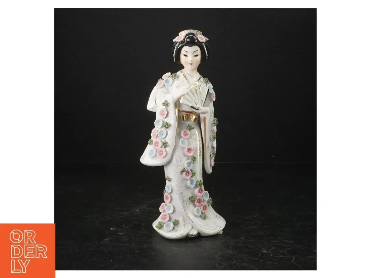 Billede 1 - Porcelænsfigur af geisha