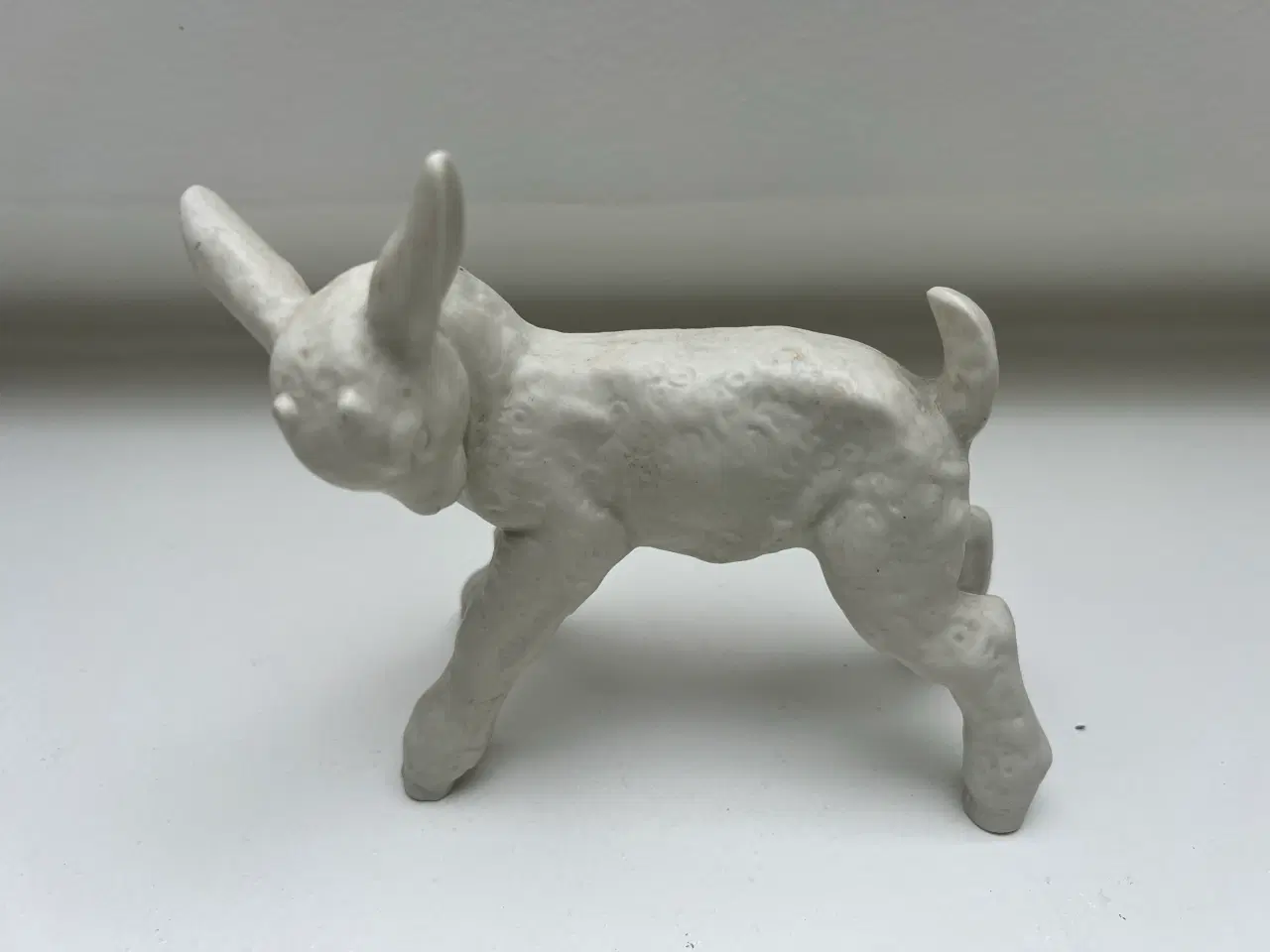 Billede 2 - Figur - Ged i porcelæn