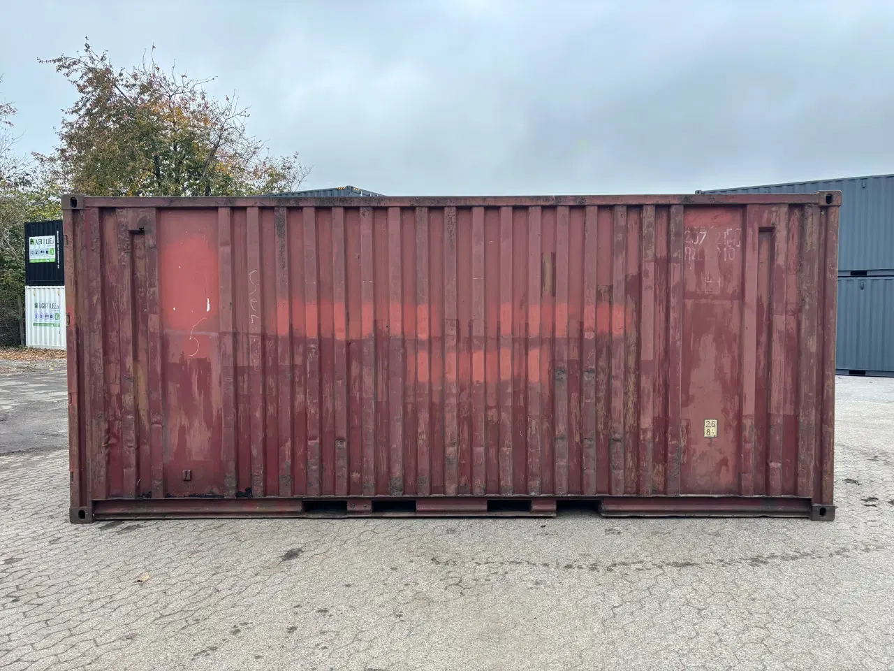 Billede 3 - 20 fods Container- ID: GL-Rød