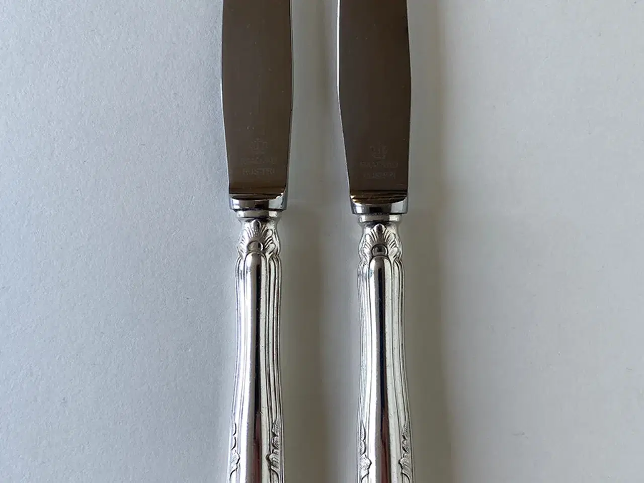 Billede 1 - Sølvbestik, frokostkniv