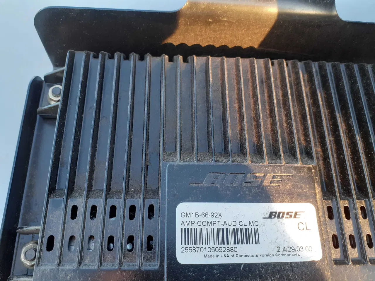 Billede 1 - Orginal bosse  musikanlæg 