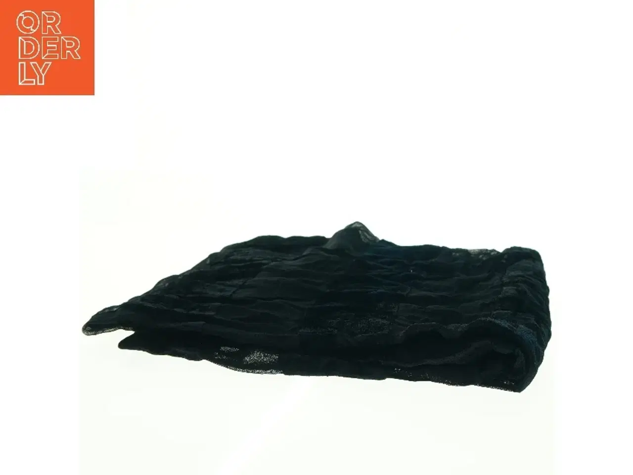 Billede 4 - Sort tørklæde (str. 30 x 144 cm)