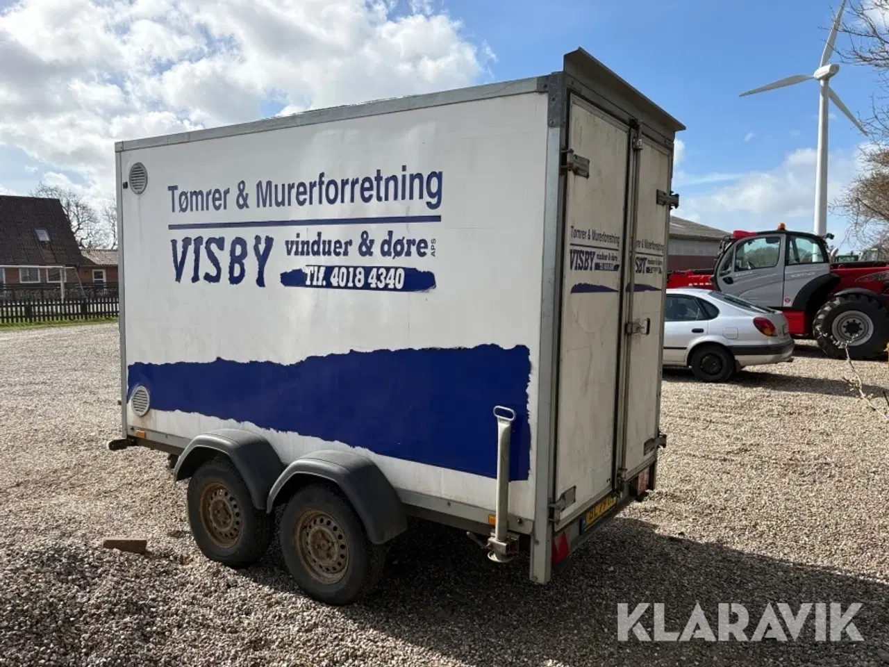 Billede 3 - Lukket trailer Thule 7300TB