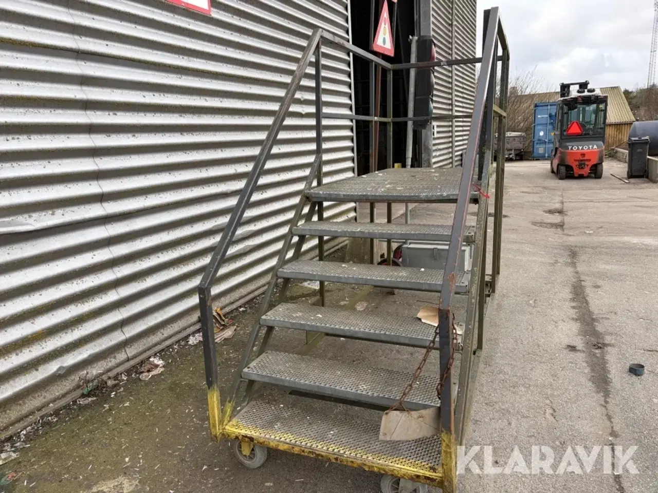 Billede 1 - Jern trappe