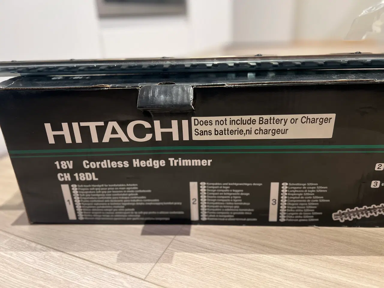 Billede 3 - HELT NY Hitachi 18V Hækkeklipper