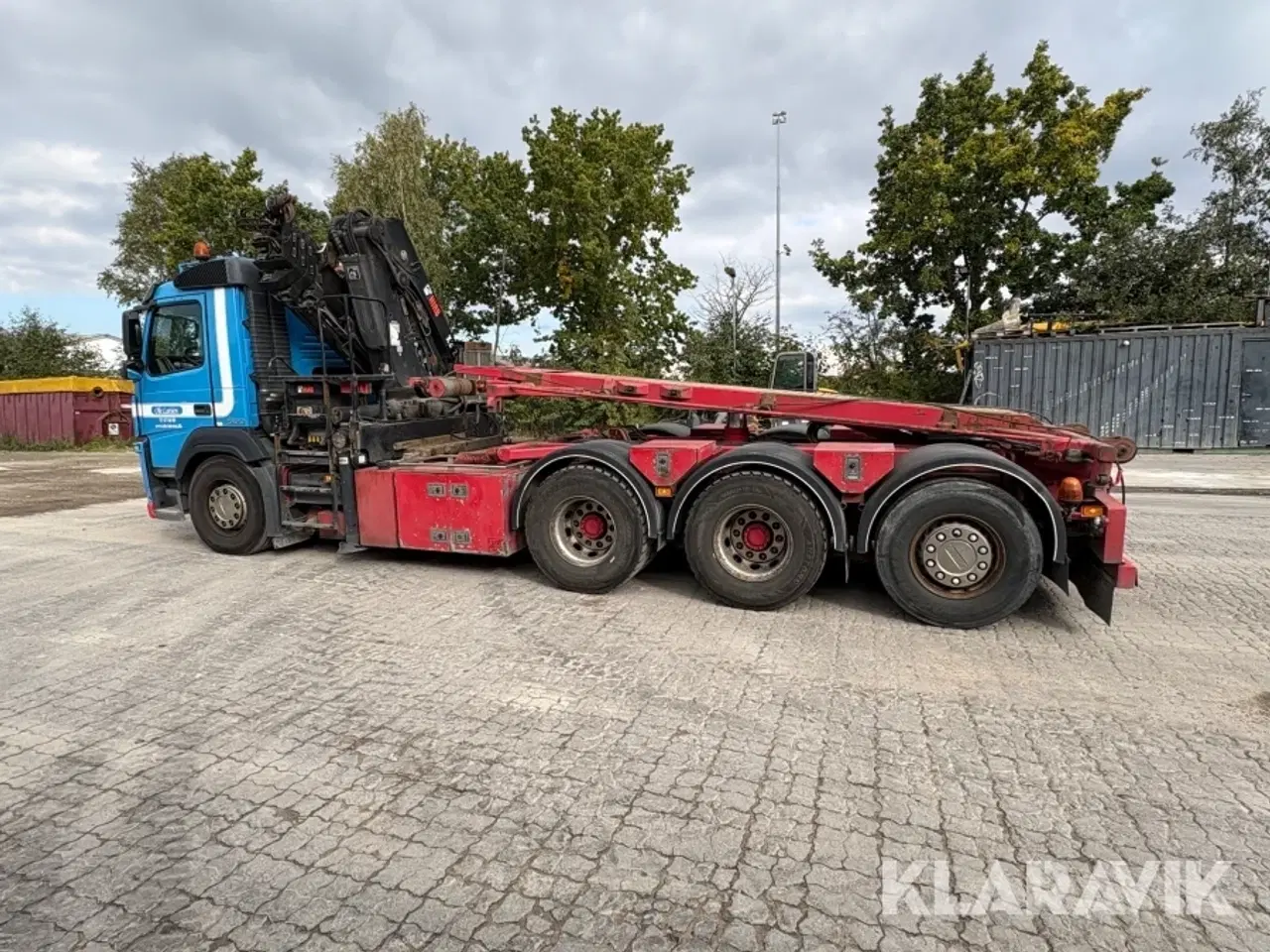 Billede 8 - Kranbil Volvo FM500 med wirehejs