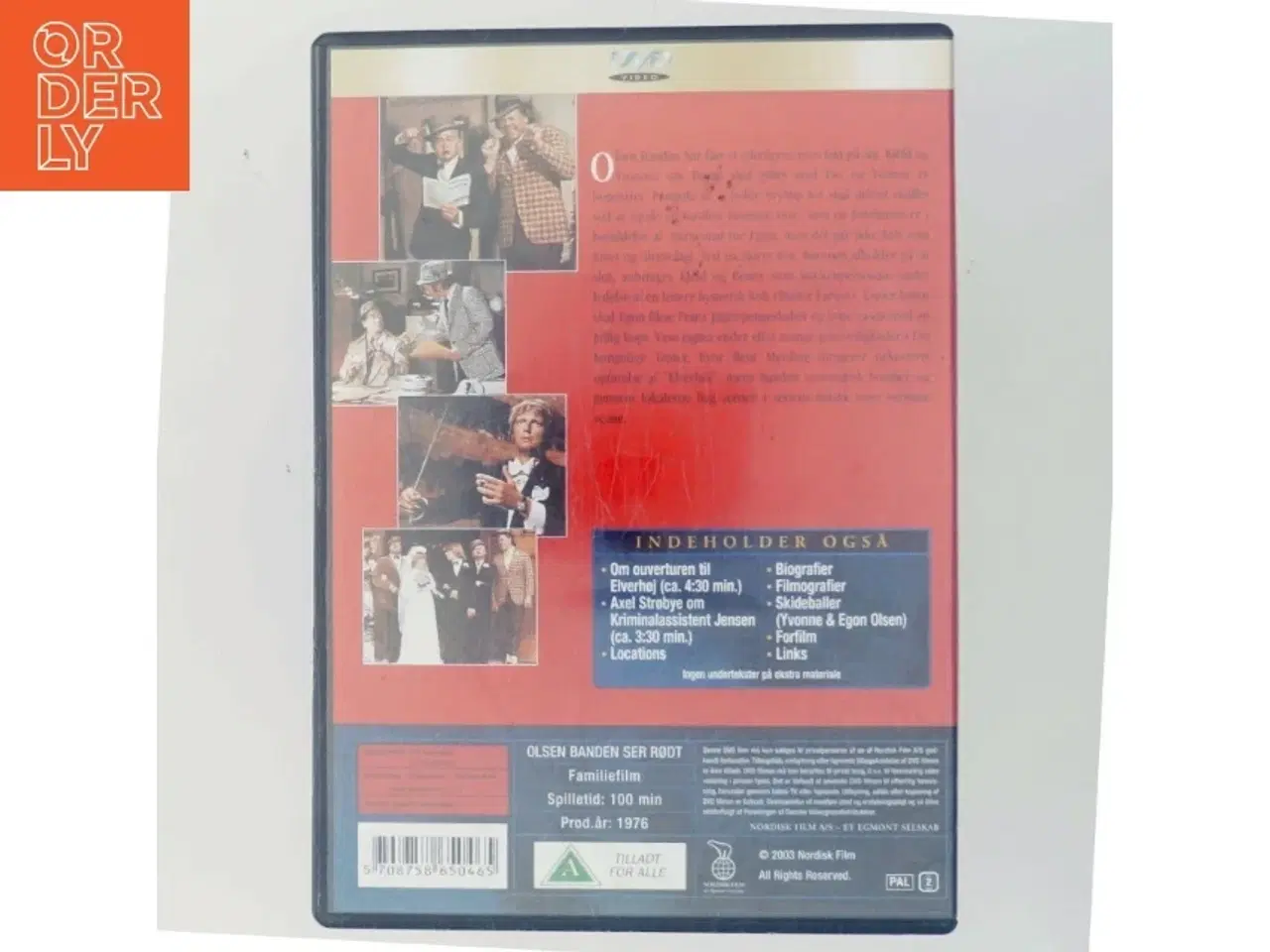Billede 3 - Olsen Banden 8 - Ser Rødt med Ove Sprogøe (DVD)