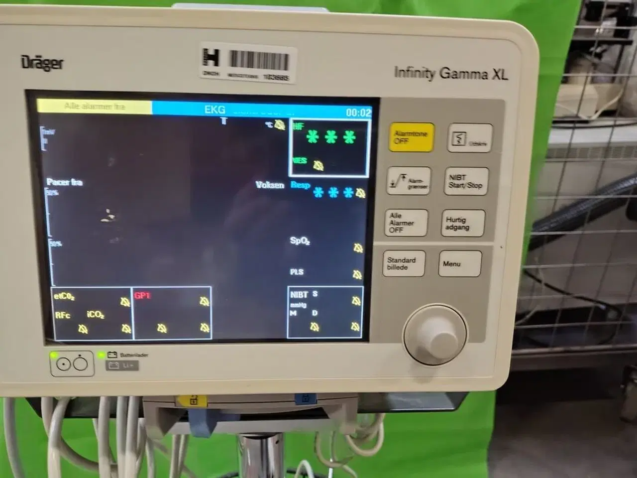 Billede 9 - Patient Monitor DRÄGER Infinity Gamma XL